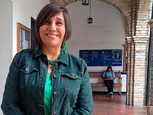 Paloma Muñoz de los violines negros a la rectoría de Unicauca