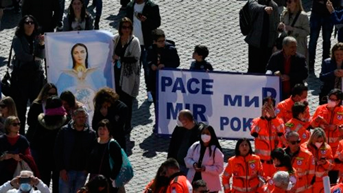 Papa: “Agresión contra Ucrania es una masacre sin sentido”