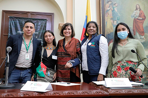 Posesionados los consejeros juveniles que harán veeduría de recursos del Cauca Posesionados los consejeros juveniles que harán veeduría de recursos del Cauca