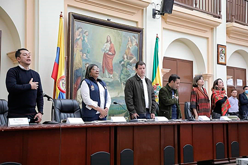 Posesionados los consejeros juveniles que harán veeduría de recursos del Cauca Posesionados los consejeros juveniles que harán veeduría de recursos del Cauca