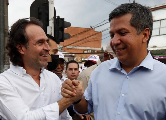 Rodrigo Lara será la fórmula vicepresidencial de Fico Gutiérrez