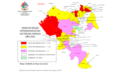 Se previene el Dengue en el Cauca