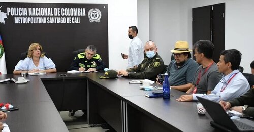 Gobernación del Valle al cuidado de la seguridad del barrio San Antonio