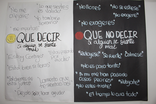 Campaña Sanamente encendió las luces del semáforo de las emociones 