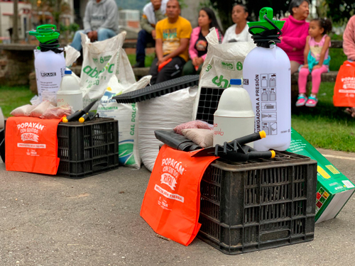 Con huertas caseras en Popayán se impulsa la seguridad alimentaria Con huertas caseras en Popayán se impulsa la seguridad alimentaria