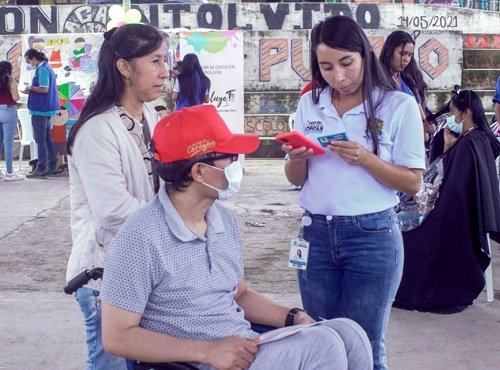 Inician ferias de inclusión para personas con discapacidad en Popayán