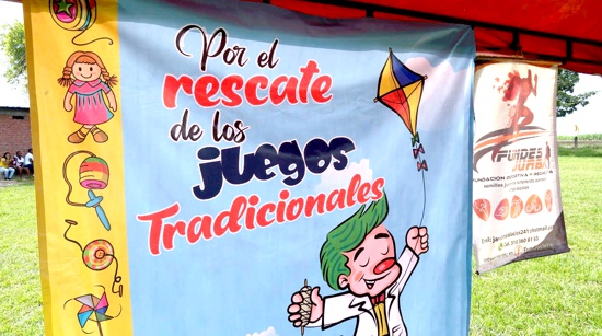 Juegos tradicionales unen a la gente de Güengüé en Puerto Tejada Juegos tradicionales unen a la gente de Güengüé en Puerto Tejada