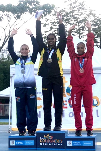 Laura Isabel Burbano Salazar, joven promesa del patinaje caucano