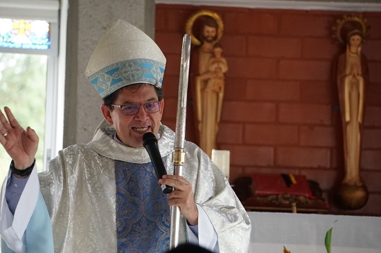 Monseñor Omar Alberto Sánchez Cubillos, arzobispo de Popayán