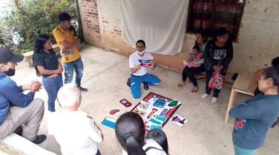 Comunidades rurales de Popayán están elaborando sus planes de emergencia Comunidades rurales de Popayán están elaborando sus planes de emergencia