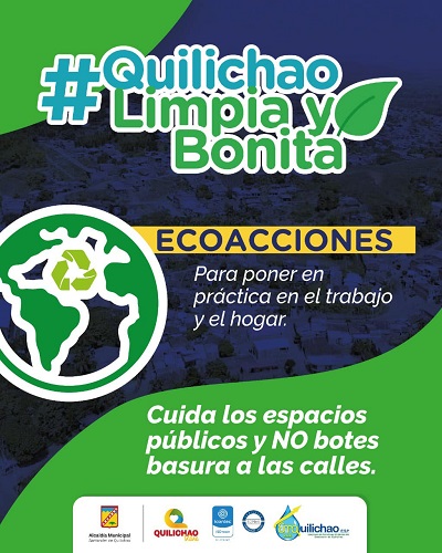 Ecoacciones para una Quilichao Limpia y Bonita Ecoacciones para una Quilichao Limpia y Bonita
