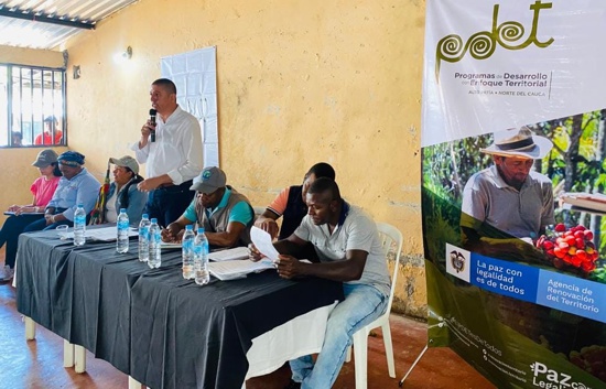 Entregan proyecto para construir salones de integración comunitaria en Buenos Aires - Cauca Entregan proyecto para construir salones de integración comunitaria en Buenos Aires - Cauca