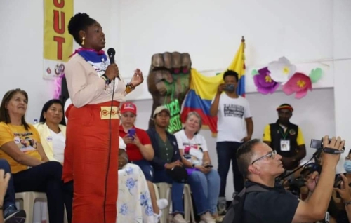 Francia Márquez en la Ciudad Blanca Francia Márquez en la Ciudad Blanca