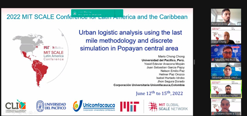 Investigadores de Unicomfacauca en el MIT SCALE Latam 2022 