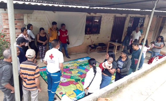 Comunidades rurales de Popayán están elaborando sus planes de emergencia Comunidades rurales de Popayán están elaborando sus planes de emergencia