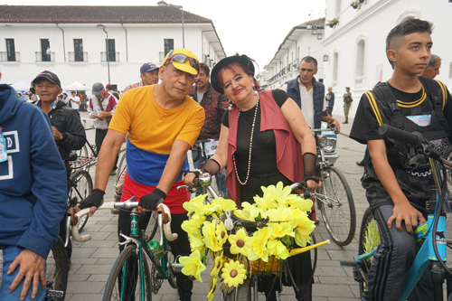 Se celebró el Día de la Bici en Popayán 