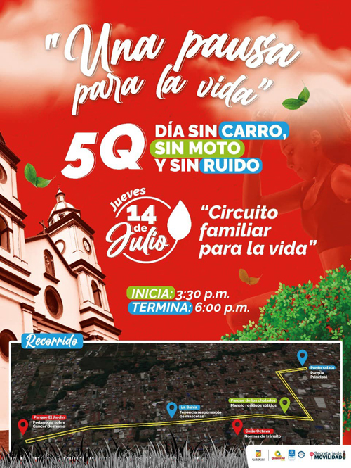Día sin carro, sin motos y sin ruido Día sin carro, sin motos y sin ruido
