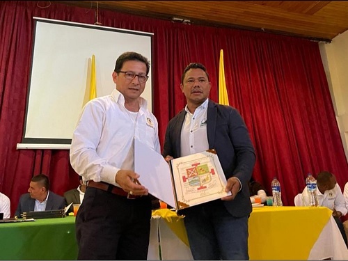Asamblea del Cauca hizo reconocimiento al gerente de la ESE Suroccidente - Alexander Sánchez Paz