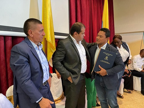 Asamblea del Cauca hizo reconocimiento al gerente de la ESE Suroccidente - Alexander Sánchez Paz