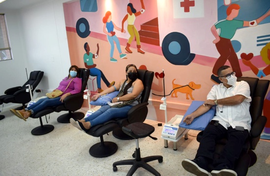 Cruz Roja Valle inauguró nueva sala de donación de sangre en San Fernando - Cali