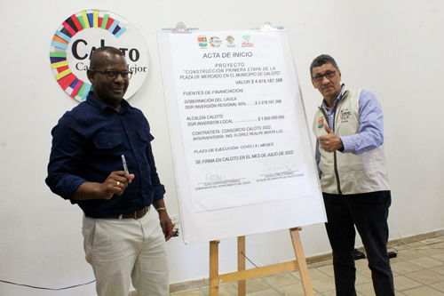 Una nueva plaza de mercado para Caloto