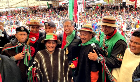 Inicia Cumbre Nacional de los Pueblos Originarios en Silvia Inicia Cumbre Nacional de los Pueblos Originarios en Silvia