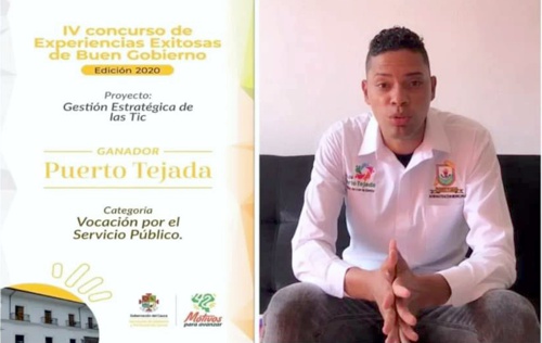 Mejor servidor público de 2021 en Colombia es de Puerto Tejada - Arnol Cosme Aragón Mejor servidor público de 2021 en Colombia es de Puerto Tejada - Arnol Cosme Aragón