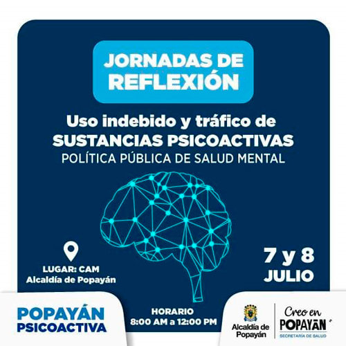 En Popayán se realizará discusión sobre el uso y tráfico de sustancias psicoactivas En Popayán se realizará discusión sobre el uso y tráfico de sustancias psicoactivas