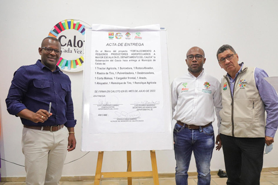 Gobierno Departamental fortalece el agro y la economía rural en Caloto Gobierno Departamental fortalece el agro y la economía rural en Caloto
