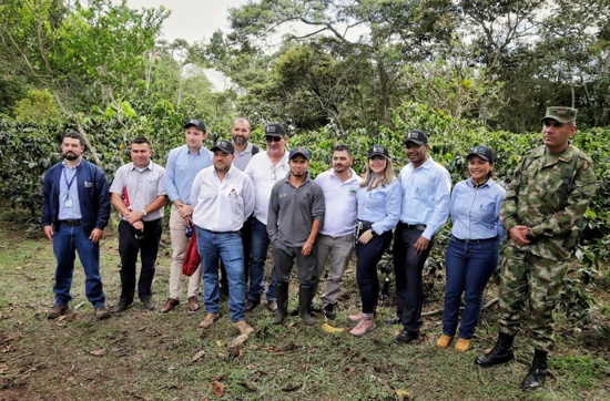 CEO aporta a la Paz del Cauca, iluminando los cafetales en el suroccidente del país.