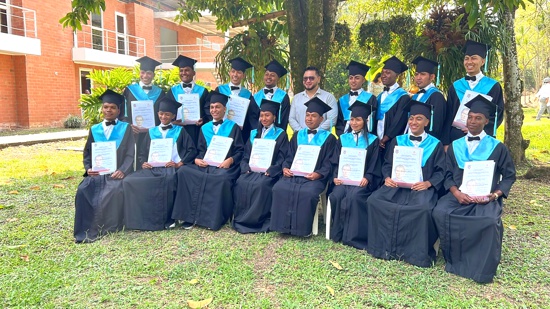 CEO graduó a 40 jóvenes en Técnicos Electricistas en Santander de Quilichao