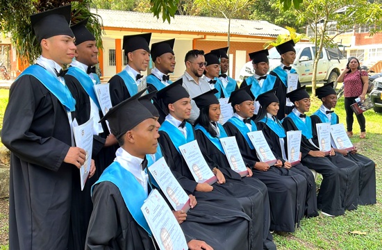 CEO graduó a 40 jóvenes en Técnicos Electricistas en Santander de Quilichao