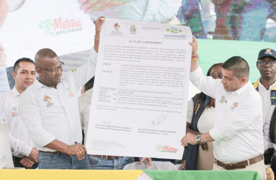 Con inversión social, Gobierno del Cauca conmemoró bicentenario de Bolívar