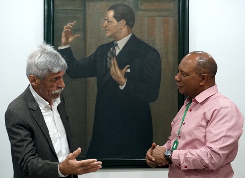 Periodista Alfonso J Luna Geller - Contralor  Hernán Grueso Z.