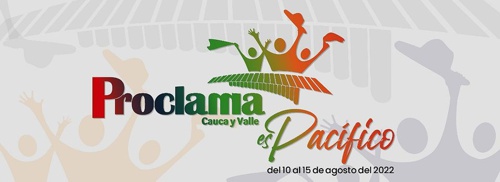 Proclama en el Festival Petronio Álvarez