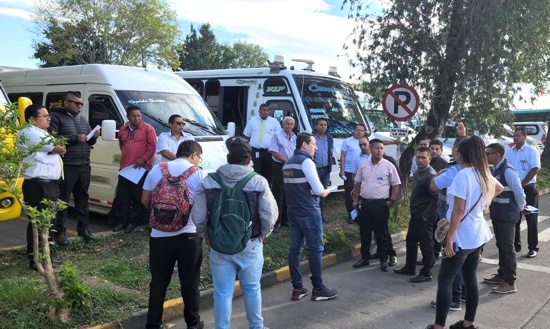 Secretario de Tránsito dialogó con conductores y empresas transportadoras de Popayán Secretario de Tránsito dialogó con conductores y empresas transportadoras de Popayán