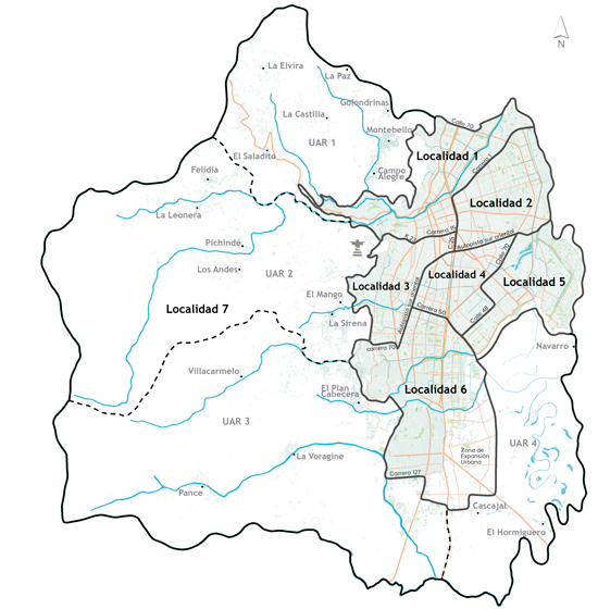 El territorio caleño se transforma, de comunas a localidades