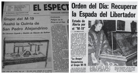 Y al final, la espada de Bolívar volvió a manos del pueblo
