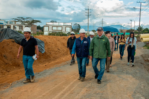 Avanza el mejoramiento vial de Popayán