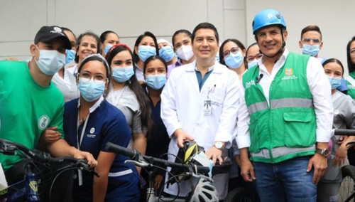 Con éxito inició el día sin carro y moto Con éxito inició el día sin carro y moto