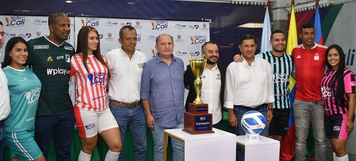 Copa de fútbol todo por Cali