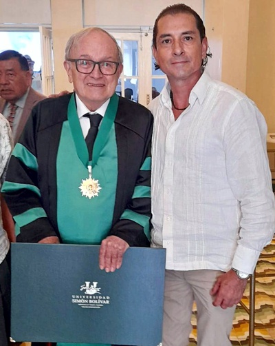 Gardeazábal recibió honoris causa de la Universidad Simón Bolívar Gardeazábal recibió honoris causa de la Universidad Simón Bolívar