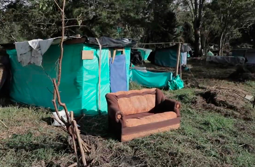 Invasión de predios públicos en el Cauca