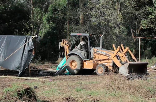 Invasión de predios públicos en el Cauca