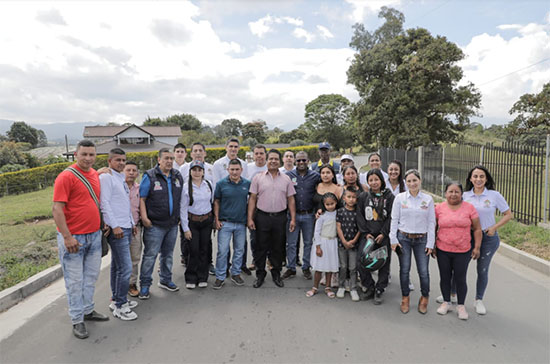 La vía El Cairo – Cajibío avanza gracias a inversión de la Gobernación del Cauca La vía El Cairo – Cajibío avanza gracias a inversión de la Gobernación del Cauca