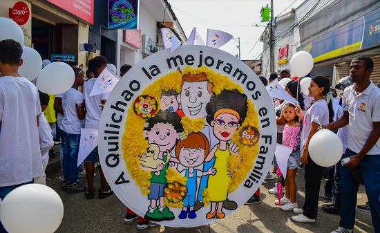 Multitudinaria marcha en Quilichao: “Unidos por la paz y la vida”