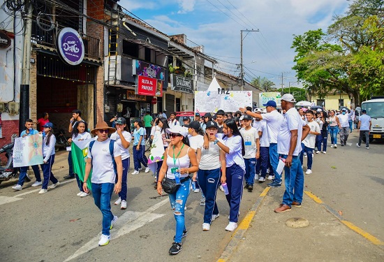 Multitudinaria marcha en Quilichao: “Unidos por la paz y la vida”