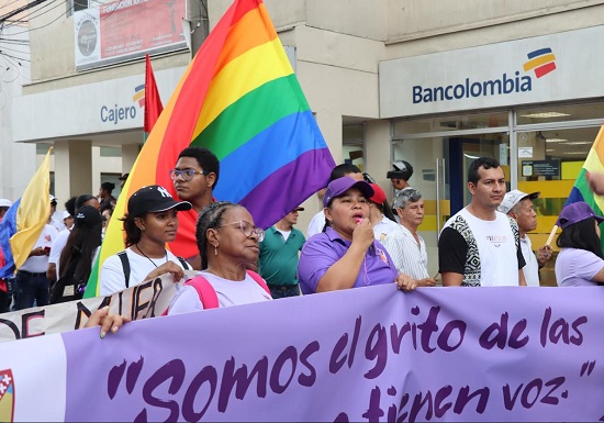 Multitudinaria marcha en Quilichao: “Unidos por la paz y la vida”