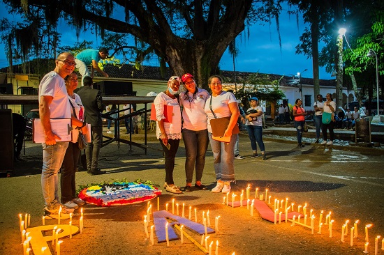 Multitudinaria marcha en Quilichao: “Unidos por la paz y la vida”