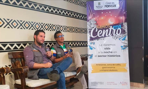 ¡Vamos pa'l centro y apoyemos la cultura de Popayán! ¡Vamos pa'l centro y apoyemos la cultura de Popayán!